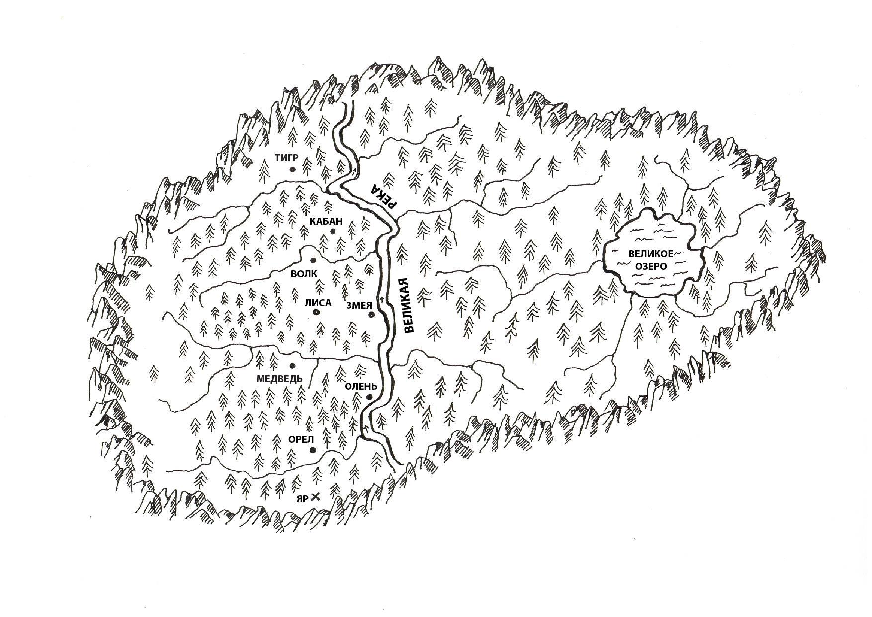 Карта Долины 