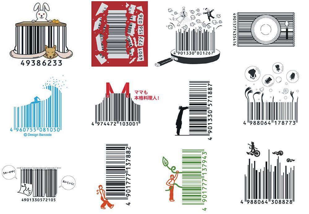 Barcodes. Scan bar label, qr code and industrial barcode. Product inventory badg